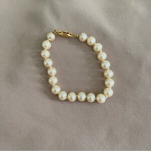 Vintage Faux Pearl Bracelet